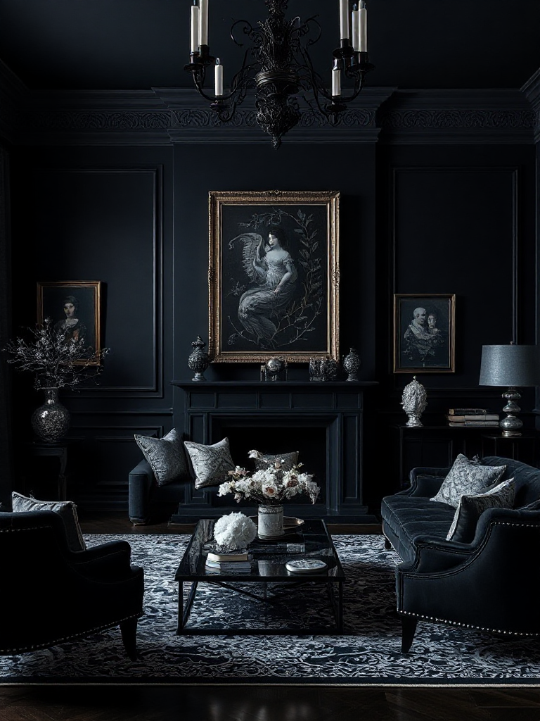 Gothic decor ideas for a moody stylish home