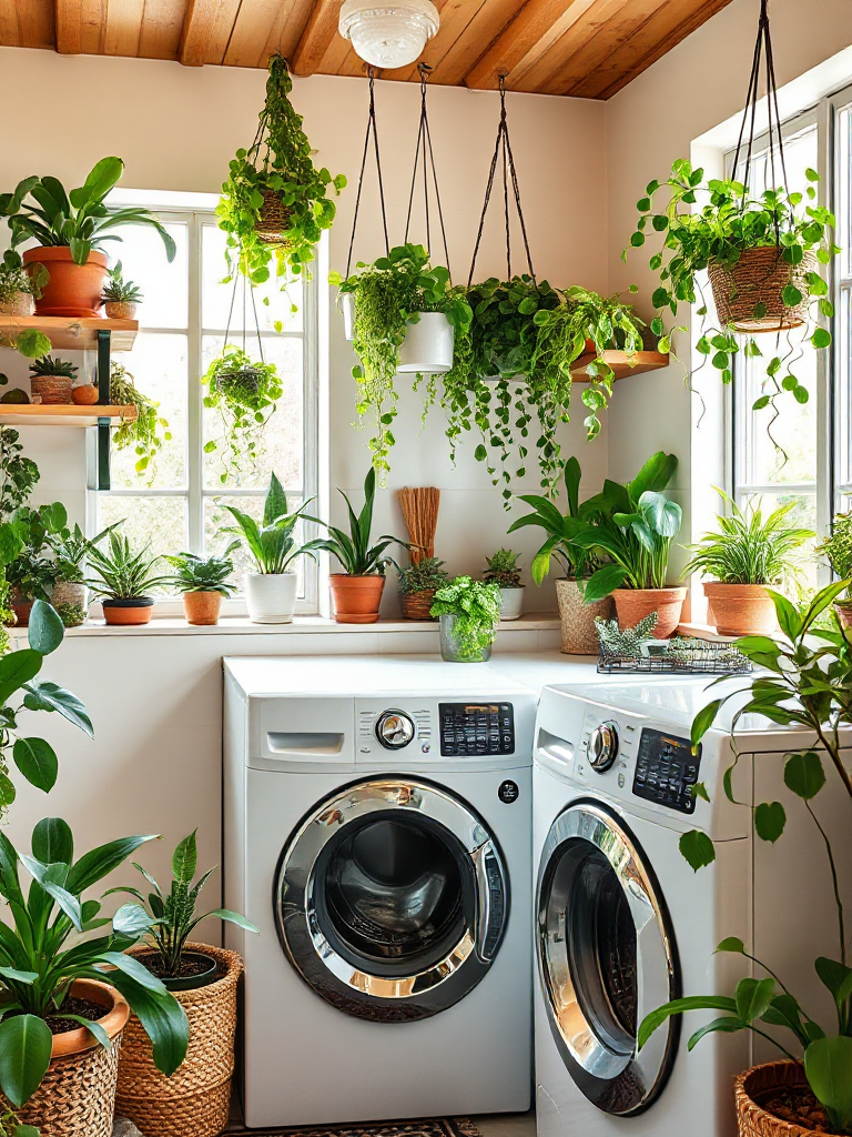 Boho Laundry Room Ideas