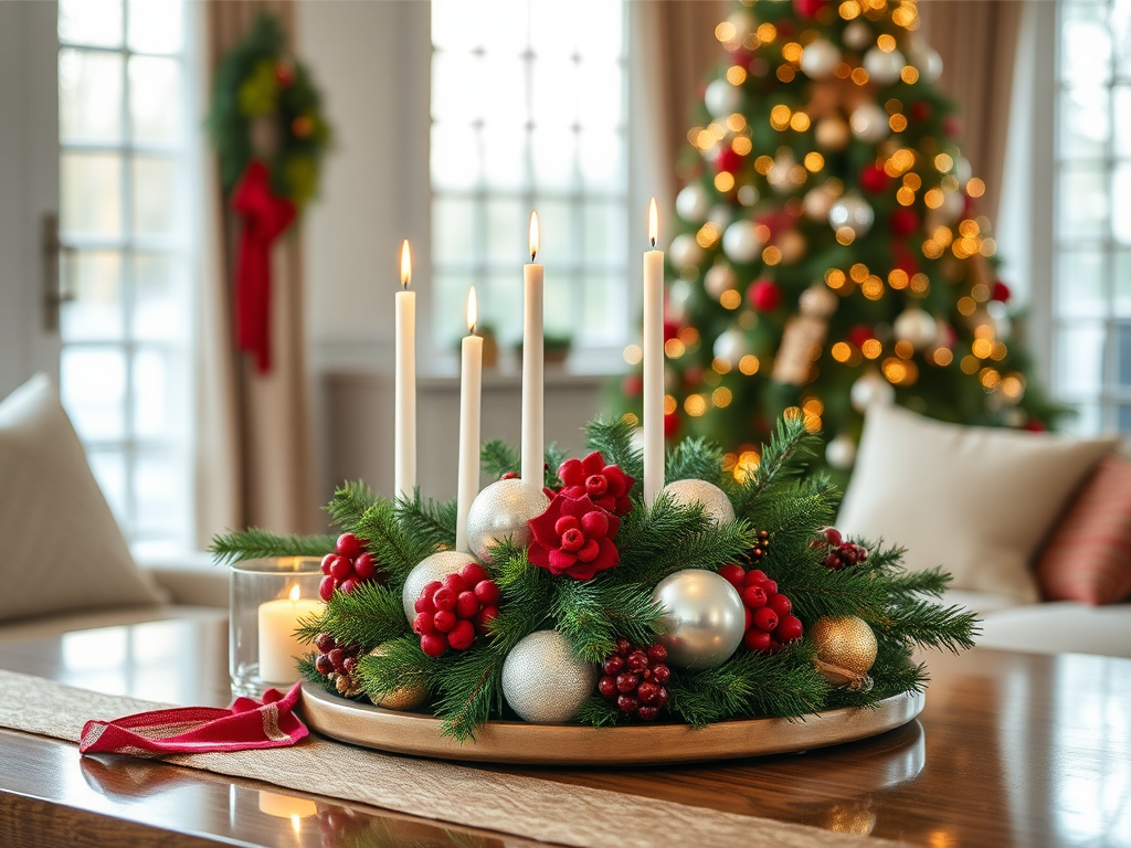 Image for Classic Christmas Centerpiece: