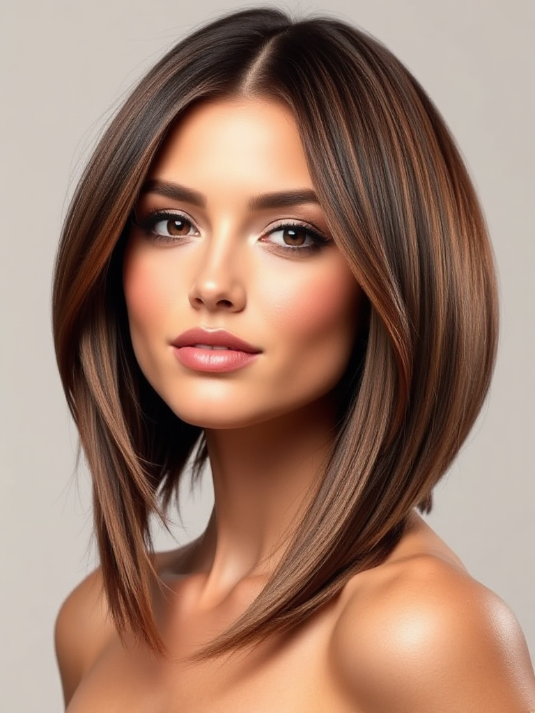 Chin-Length Asymmetrical Haircut