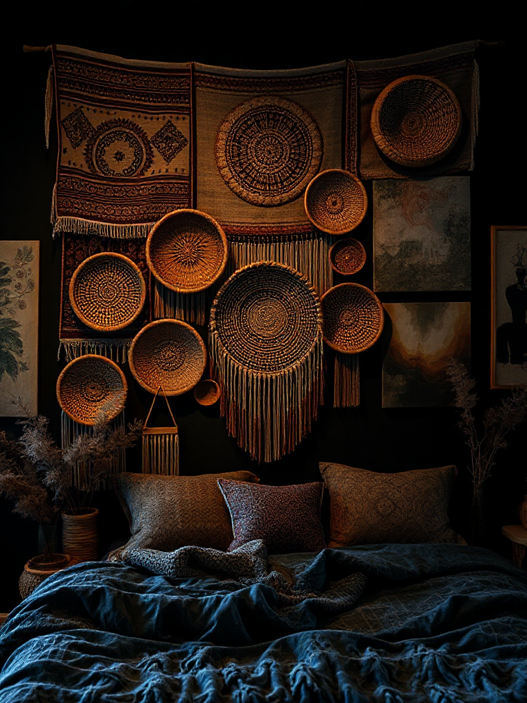 Dark boho bedroom sanctuaries