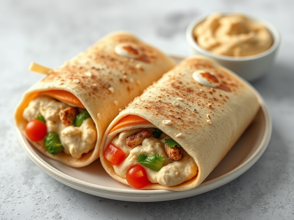 Image for Pita Pockets with Hummus