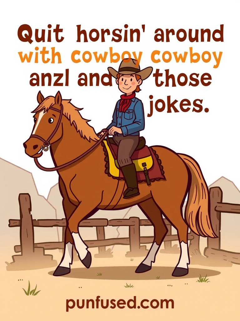 cowboy puns