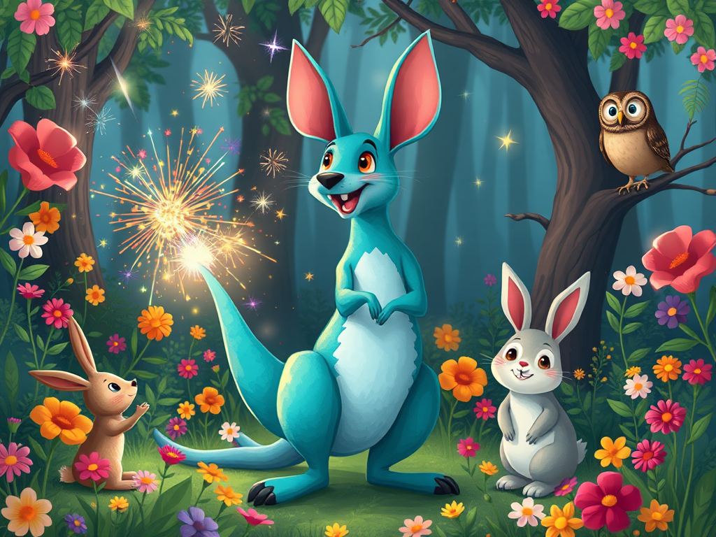 The Magical Adventures of Tilly the Turquoise Kangaroo