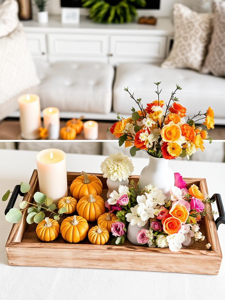 Coffee Table Tray Decor Ideas