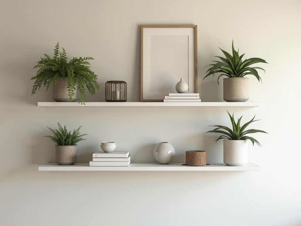 Negative Space Mastery: Transform Your Shelf Design