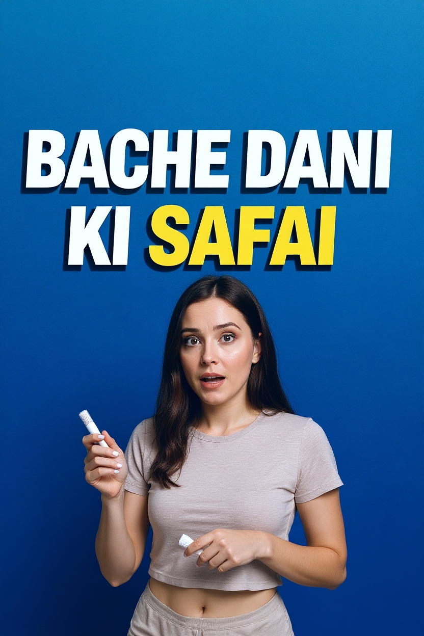Bache dani ki safai