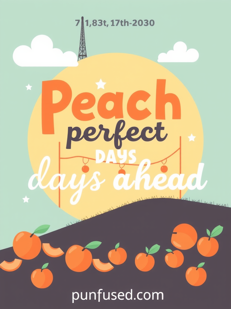 peach puns