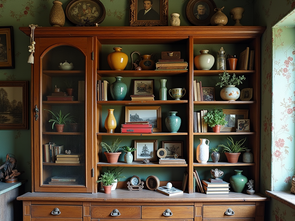 Vintage Charm: Styling Bookcases with Antique & Retro Decor