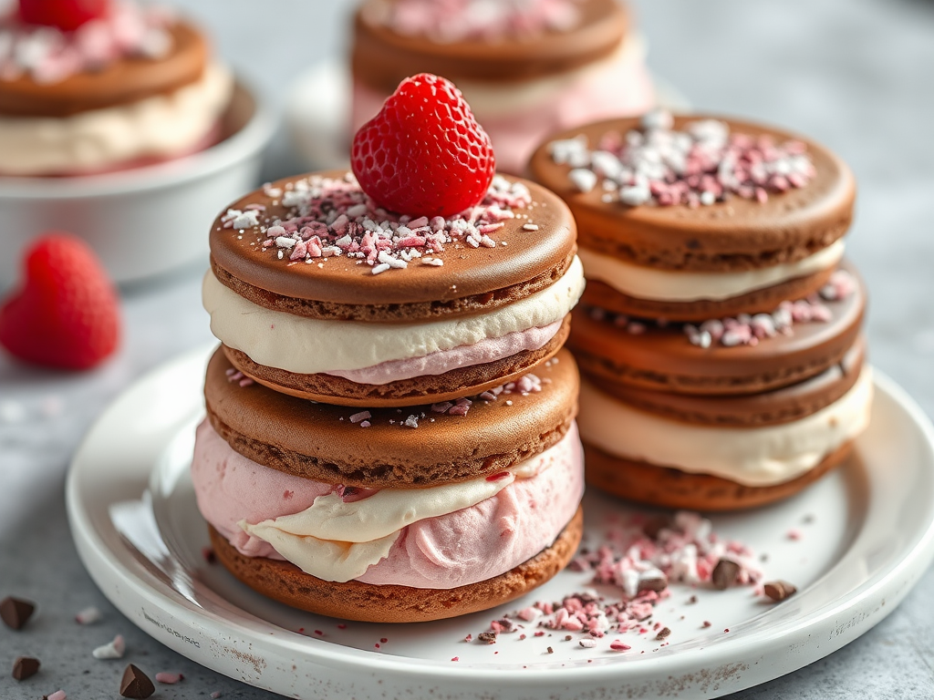 Image for Neapolitan Ice Cream Sandwiches