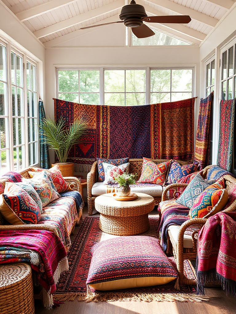 Boho Sunroom Ideas