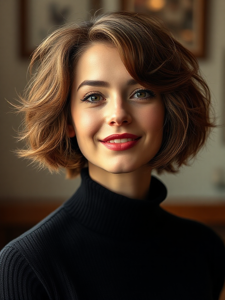 Short Hairstye for Fine Hair