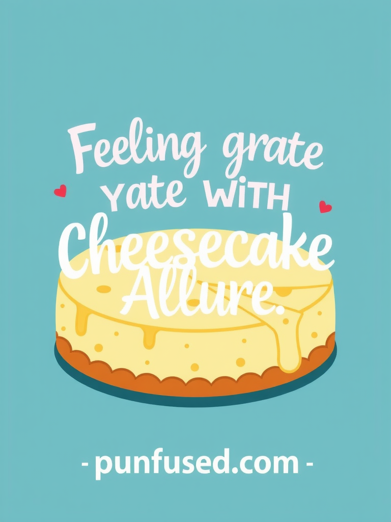 cheesecake puns