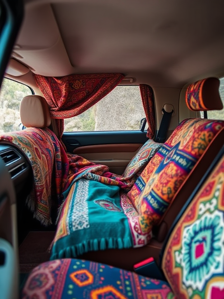 Boho Car Interior Ideas