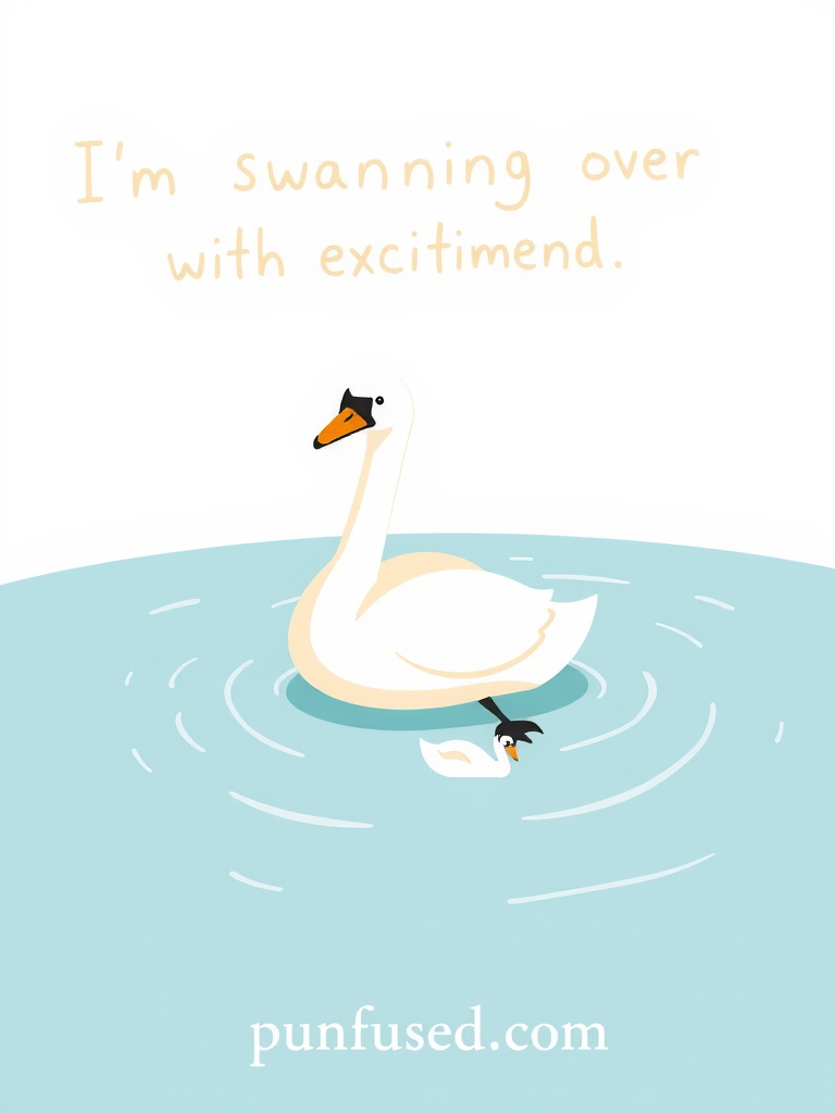 swan puns