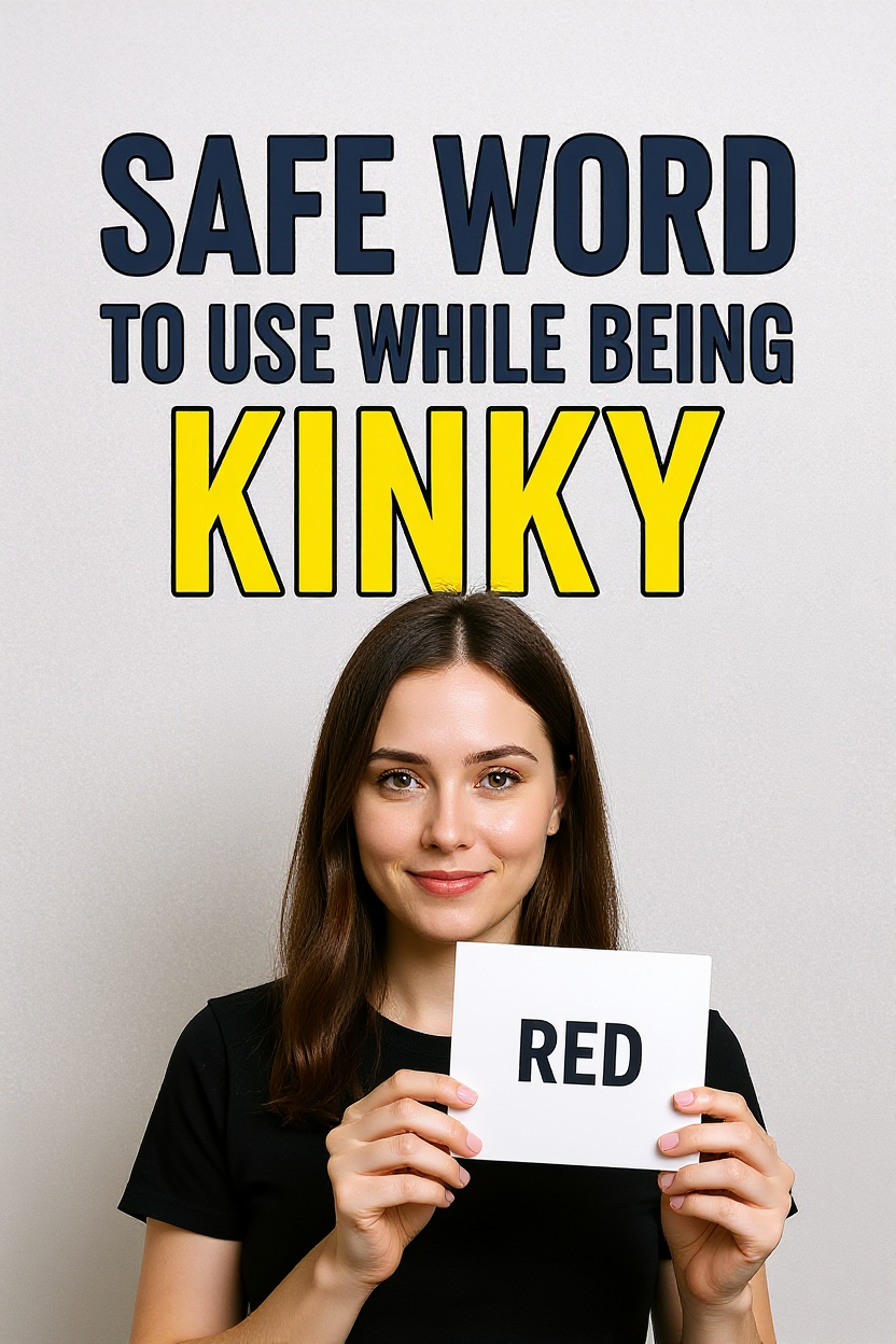 Safe word to use while being kinky