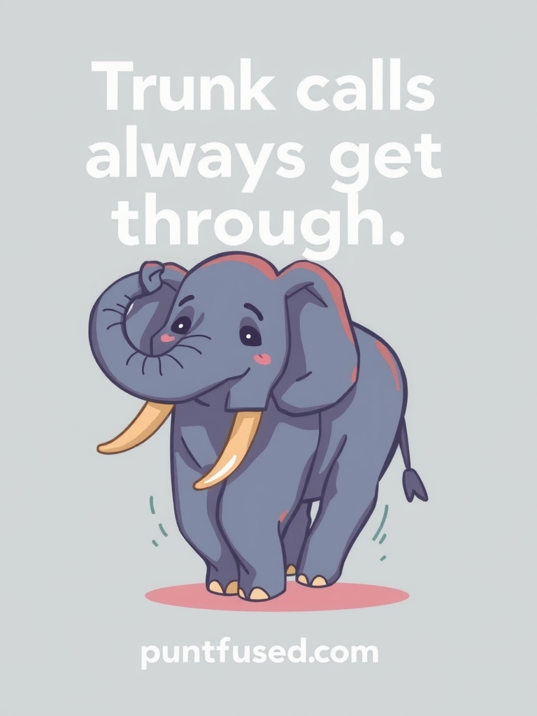 elephant puns