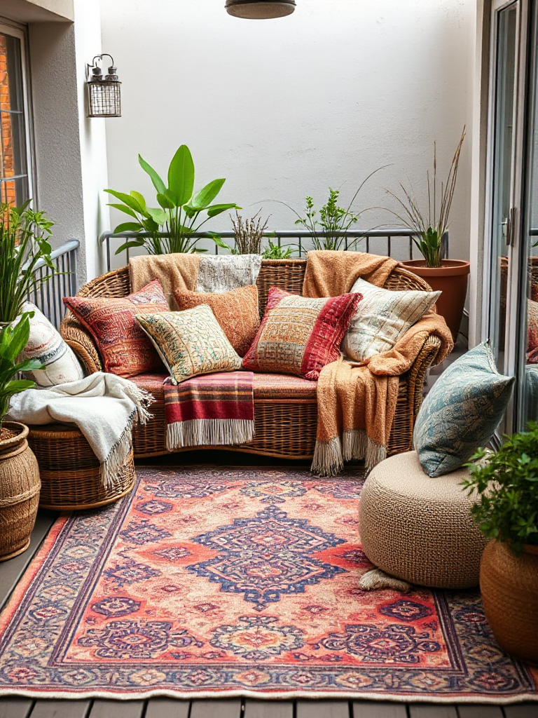 Boho Balcony Ideas