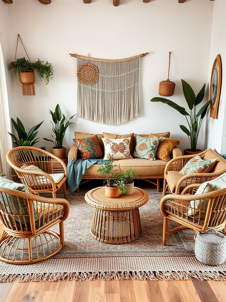 Boho Living Room Ideas