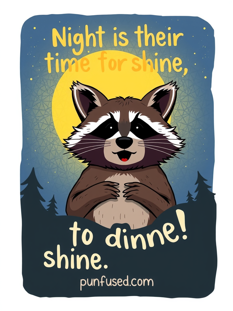 raccoon puns