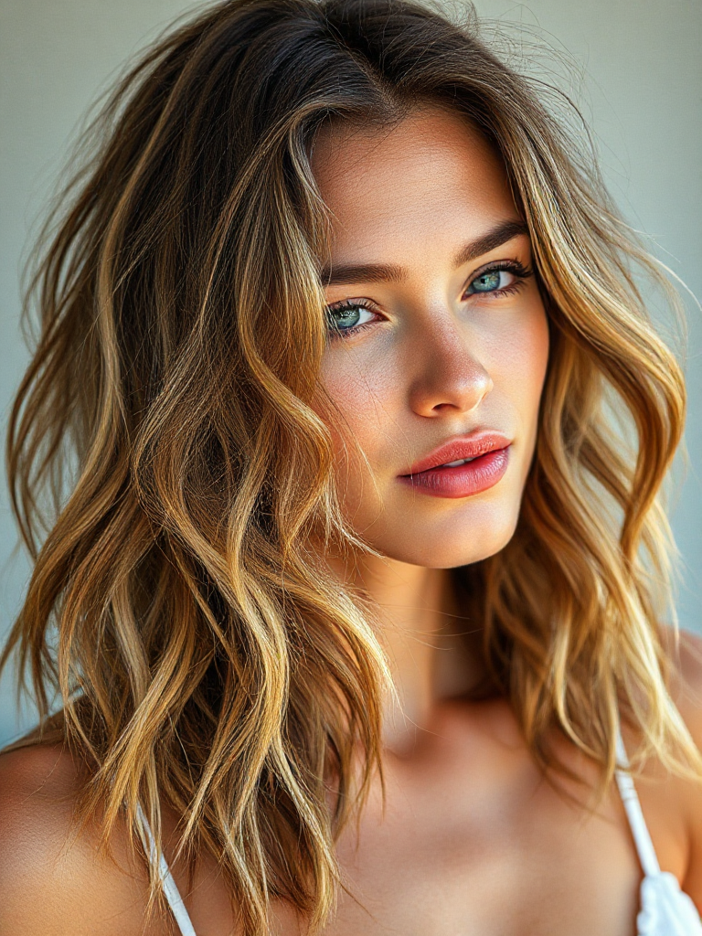 Medium-Length Beach Waves