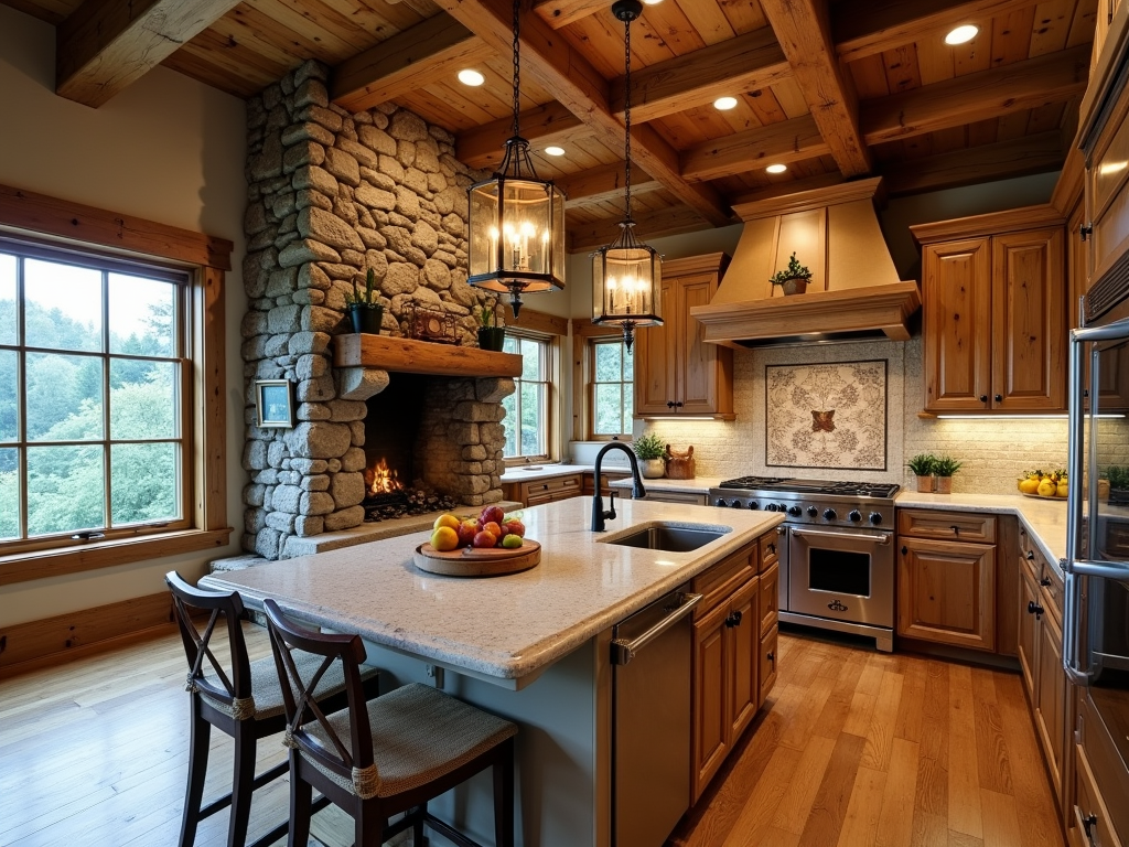 Charming Rustic Cabin Kitchen Ideas