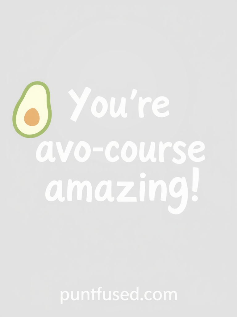 avocado puns