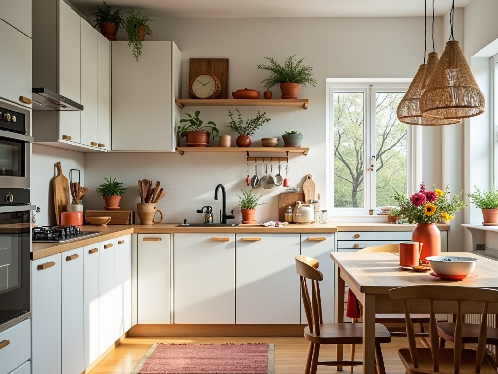 Embrace the Charm of Scandinavian Eclectic Kitchens