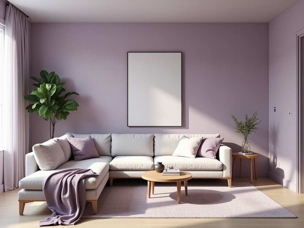 Transform Your Living Space with Dusty Lavender