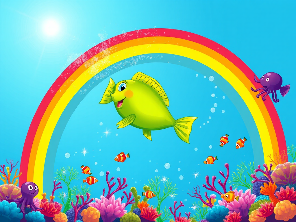 Limey the Rainbow Fish