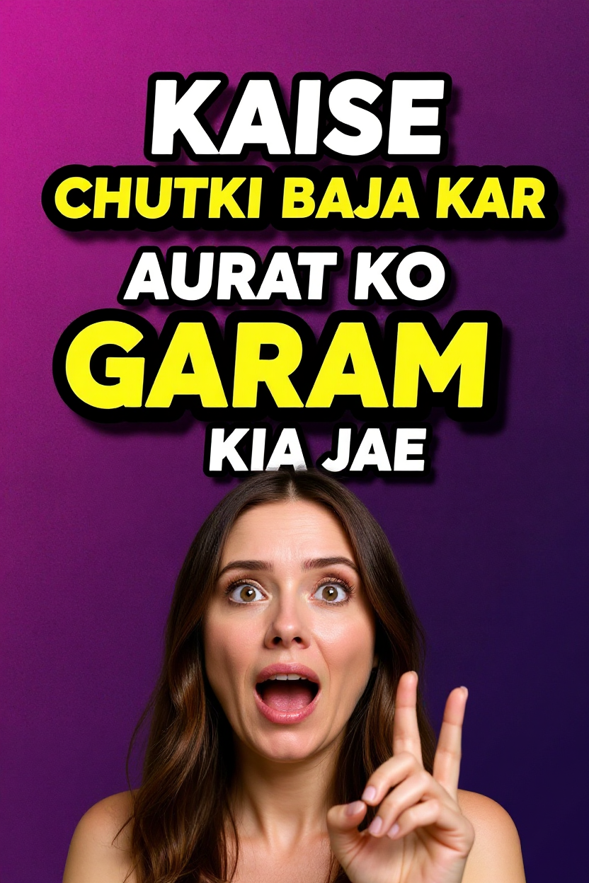 Kaise chutki baja kar aurat ko garam kia jae