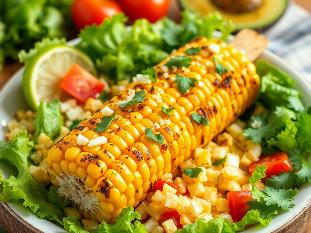 Image for Mexican Grilled Corn Salad