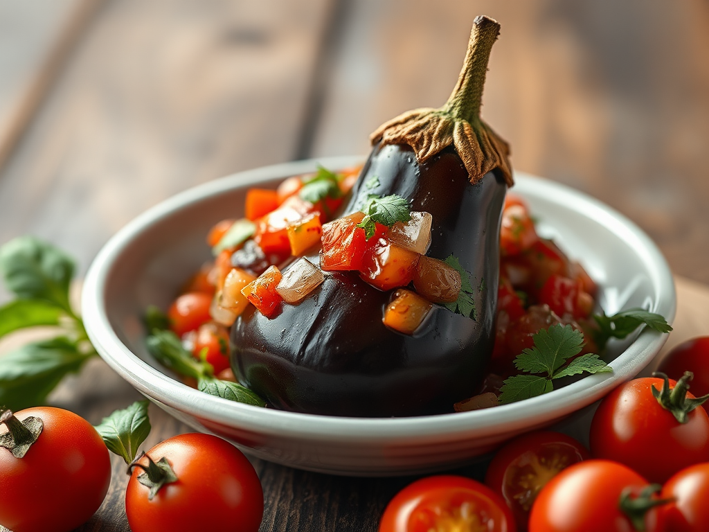 Image for Roasted Eggplant Salsa: