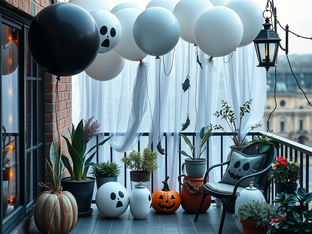 Image for Ghostly Balloon Decor: