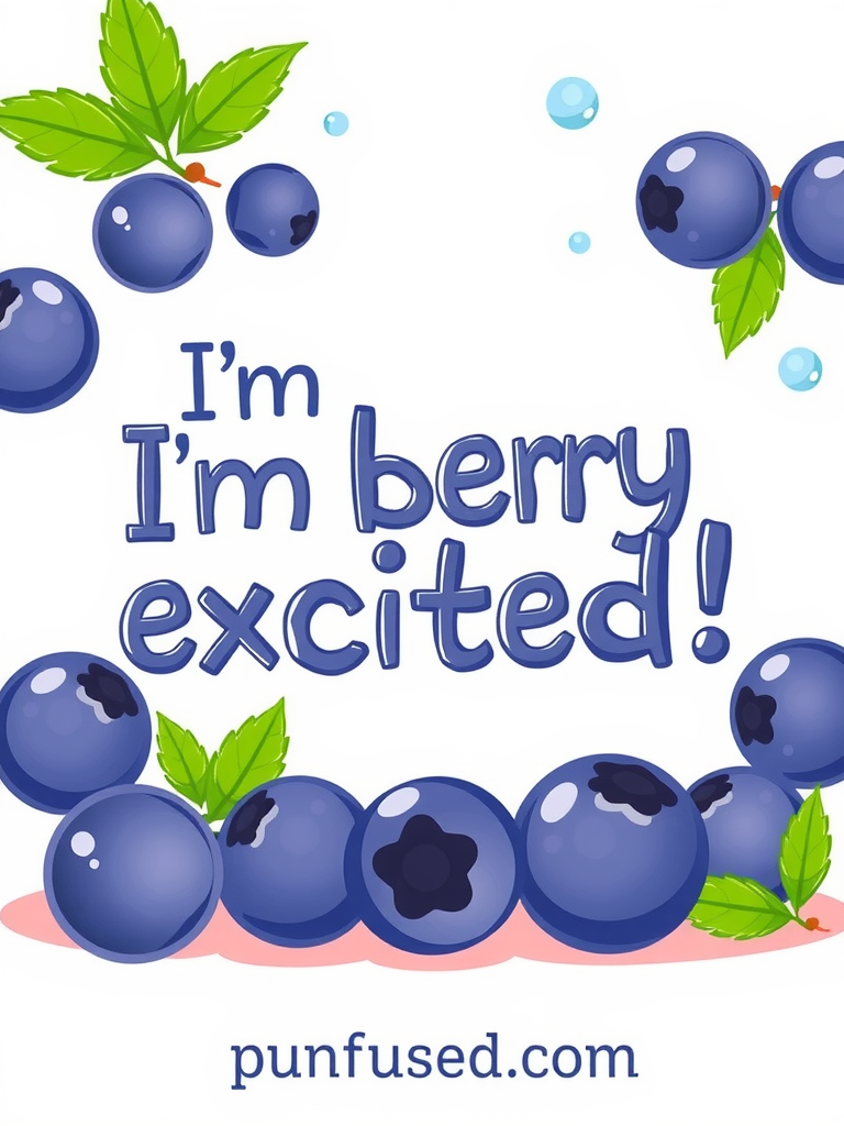 blueberry puns