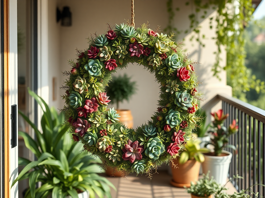 Image for Succulent Wreath: