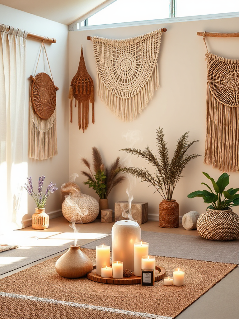 Boho Yoga Room Ideas