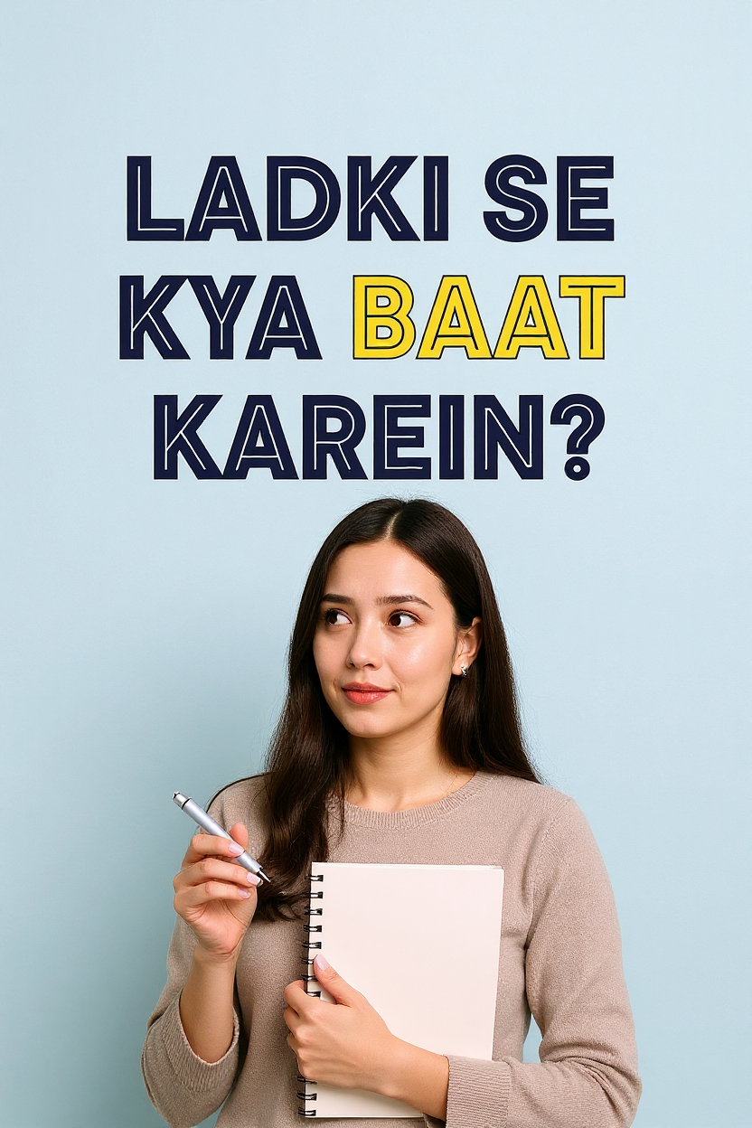Ladki se kya baat karein?