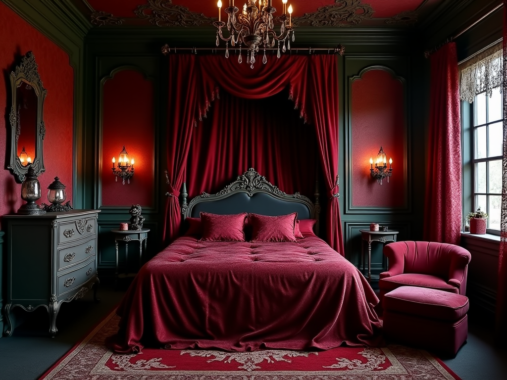 Gothic Nursery Dreams: Victorian Glam Awaits