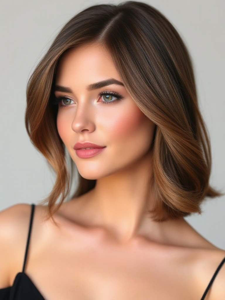 Shoulder Length Hairstyle for women