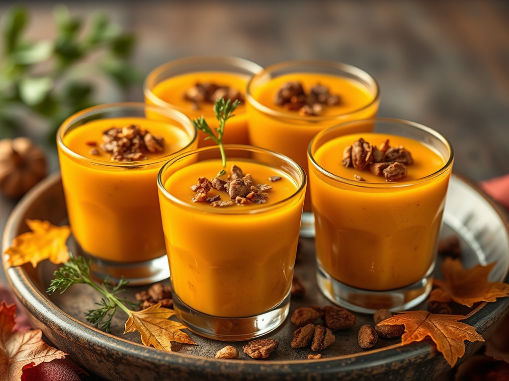 Image for Acorn Squash Soup Shooters