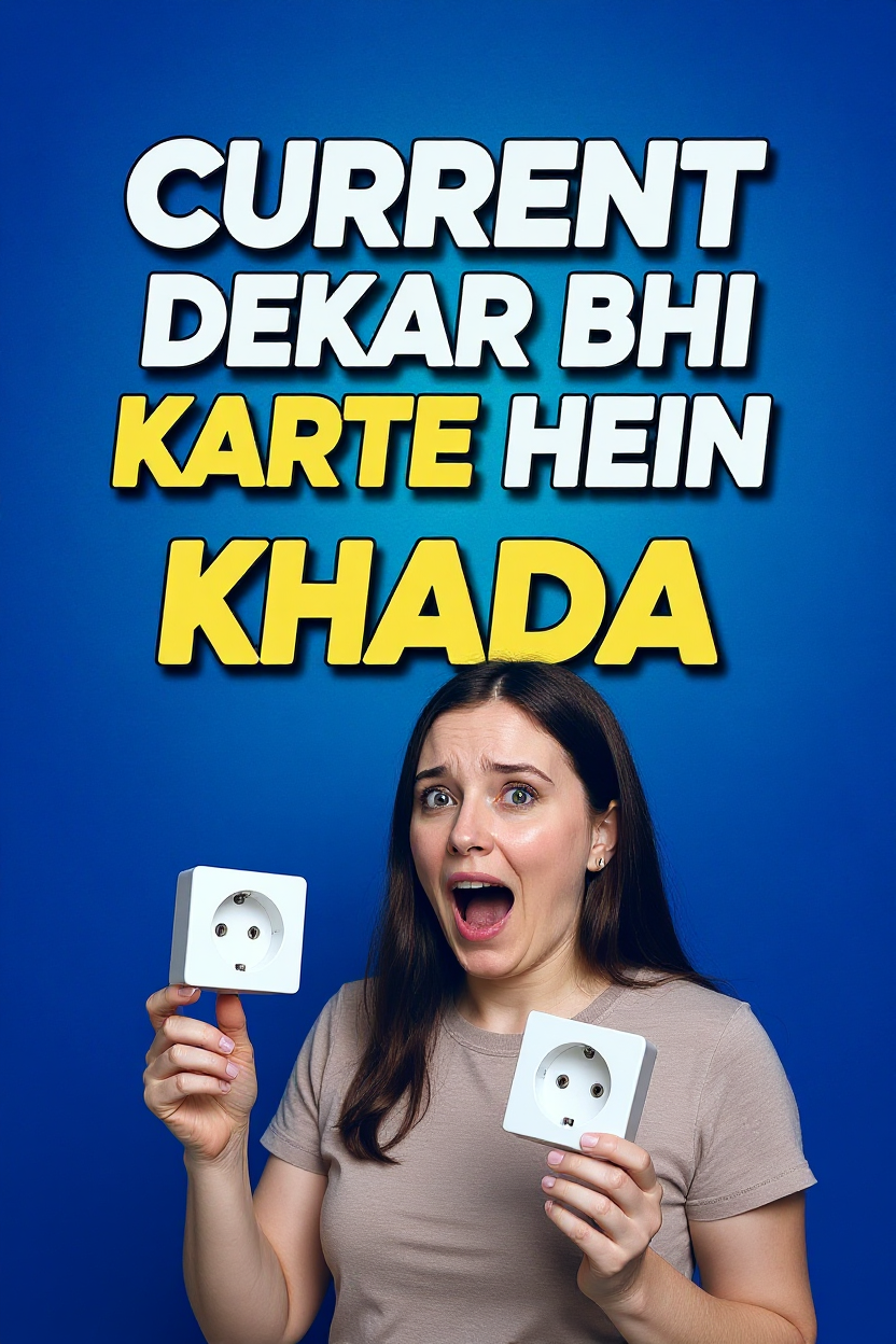 Current dekar bhi karte hein khada