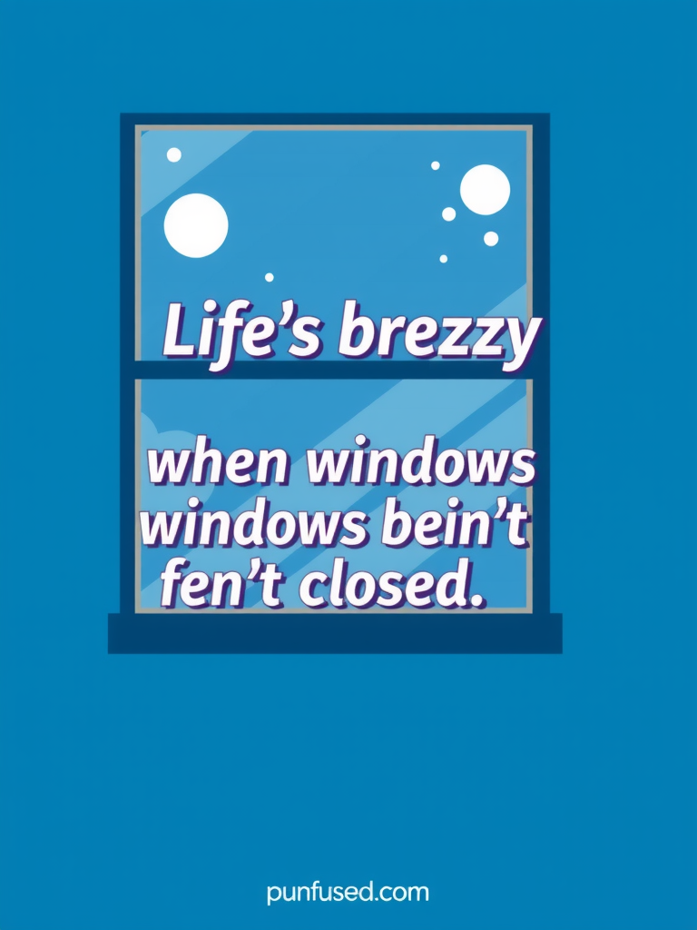 window puns