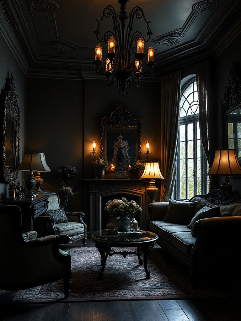 Gothic decor ideas for a moody stylish home