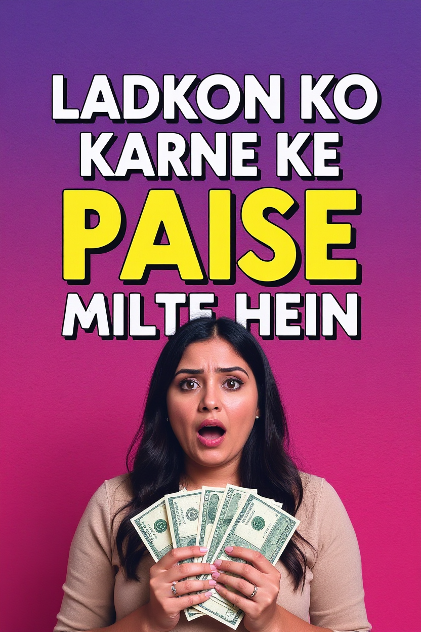Ladkon ko karne ke paise milte hein