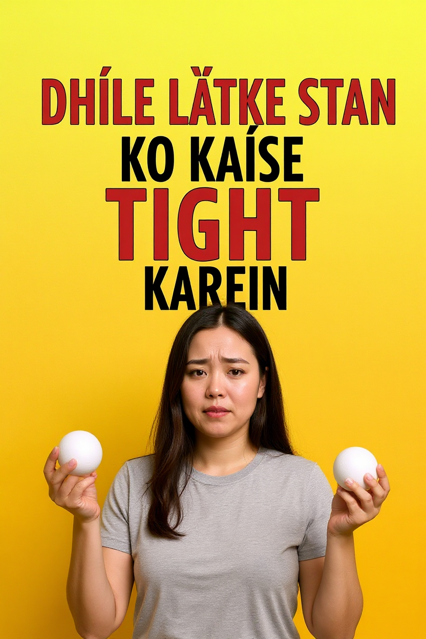 Dhile latke stan ko kaise tight karein