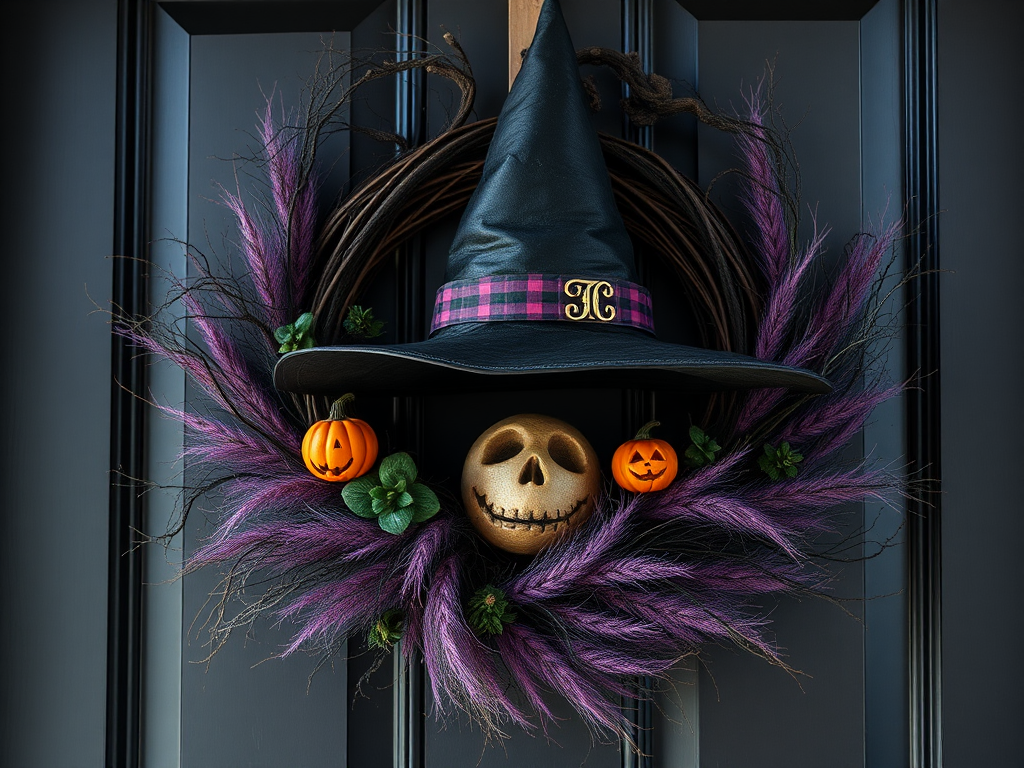 Image for Witch Hat Wreath