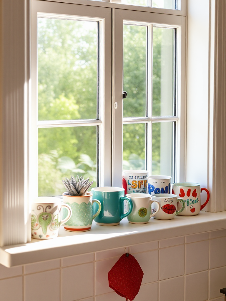 Kitchen Window Sill Decor Ideas