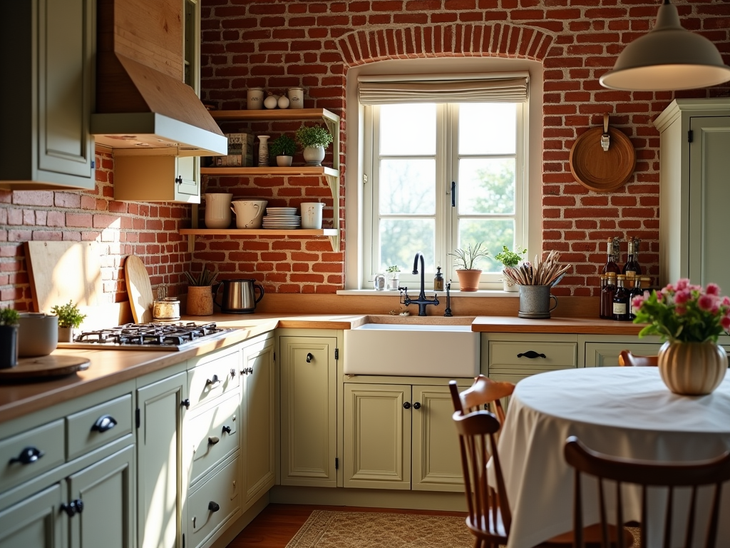 Charming Country Kitchen: Embrace the French Flair