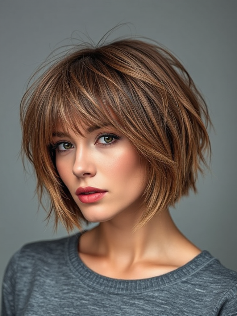 Chin-Length Hairstyles for Fine Hair